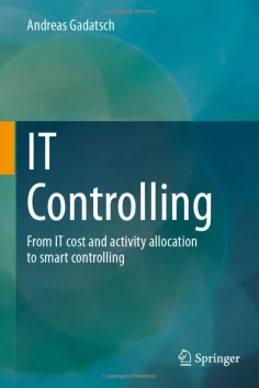 Buchcover IT-Controlling englische Ausgabe Andreas Gadatsch 2023