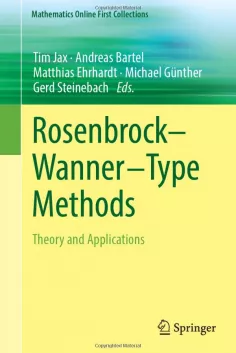 Cover Rosenbrock-Wanner-Type Methods Steinebach 2021 Springer