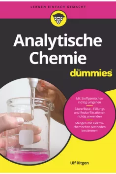 Buchcover Analytische Chemie fuer dummies 2023 ulf ritgen wiley-vch