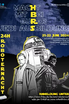 Plakat Roboternacht 2024