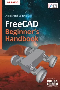 Buchcover FreeCAD Beginners Handbook Alexander Sadowski 2026 Alsado