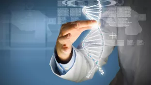 DNA Helix virtuell colourbox 7776076
