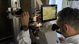 6 20241108 Forschungsprojekt Cytotransport Dr. Oliver Rauh 2 Foto Daniela Greulich