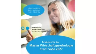 Master Wirtschaftspsychologie Info 2027