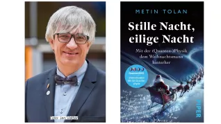 Metin Tolan (c) Jan Vetter und Cover "Stile Nacht, eilige Nacht"