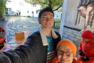 Selfie am OrangeDay Alanus Hochschule22
