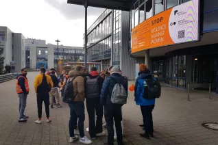 OrangeDay22-Sankt Augustin-Studentinnen