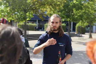 Erstsemesterbegruessung Fachschaft WiWi Rhb in StA 20230922 Foto Juri Kuestenmacher 005.JPG