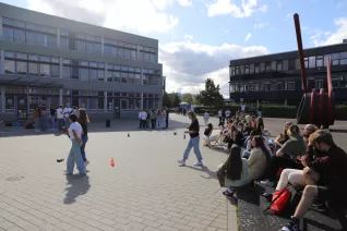 Erstsemesterbegruessung Fachschaft WiWi Rhb in StA 20230922 Foto Juri Kuestenmacher 107.JPG