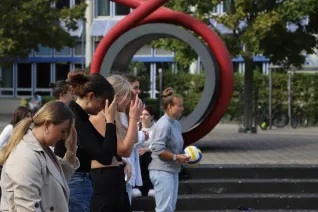 Erstsemesterbegruessung Fachschaft WiWi Rhb in StA 20230922 Foto Juri Kuestenmacher 117.JPG