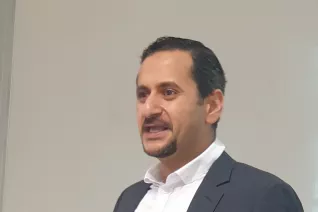 Alumni beim Alumni-Treffen Biomedical Sciences 30.9.2023. Foto: Barbara Wieners-Horst