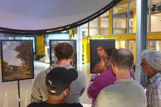 Alumni-Treffen DHL Innovation Center am 6.10.2023 Foto: Barbara Wieners-Horst