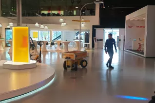 Alumni-Treffen DHL Innovation Center am 6.10.2023 Foto: Barbara Wieners-Horst