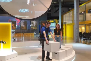 Alumni-Treffen DHL Innovation Center am 6.10.2023 Foto: Barbara Wieners-Horst