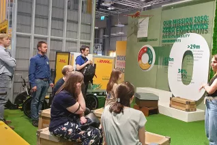 Alumni-Treffen DHL Innovation Center am 6.10.2023 Foto: Barbara Wieners-Horst