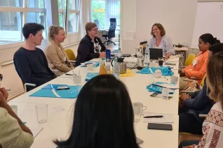 MBA Students Berlin Excursion 2023 at Care Germany with Anica Heinlein