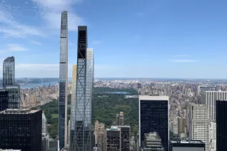 Ausblick vom Rockefeller Center auf den Central Park, Lasse Schloemer