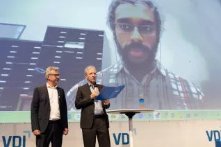 VDI Förderpreisverleihung, Platz 1 für Ahmed Faisal Abdelrahman