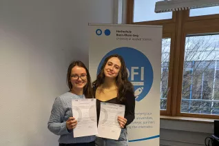 TOFI Stipendiatinnen aus Brasilien und Jordanien