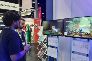 H-BRS Stand 2024 auf der Gamescom 2024-08-22