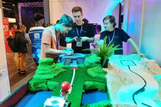 H-BRS Stand 2024 auf der Gamescom 2024-08-22