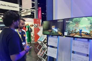H-BRS Stand 2024 auf der Gamescom 2024-08-22