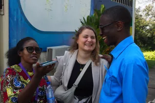 Martha Ndahafa Kanyama, Darleen Kolbe, Bert Boadi-Kusi