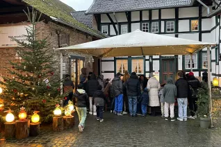 Wunschbaum Abschluss Geschenkeverteilung 2024