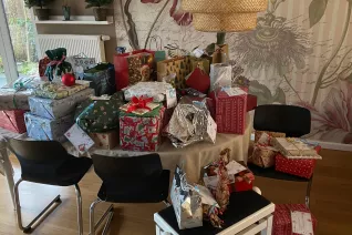 Wunschbaum Abschluss Geschenkeverteilung 2024