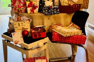 Wunschbaum Abschluss Geschenkeverteilung 2024