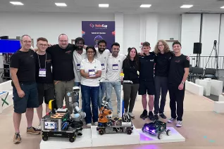 RoboCup 2025 RoboCup@Work winning teams podium