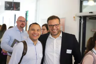 Konferenz Fachkraefteallianz Kaffeepause 20250703 Foto Juri Kuestenmacher 12.JPG