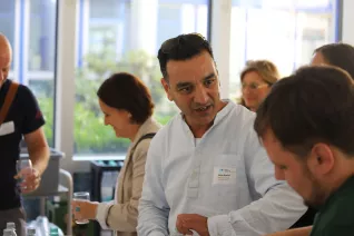 Konferenz Fachkraefteallianz Kaffeepause 20250703 Foto Juri Kuestenmacher 22.JPG