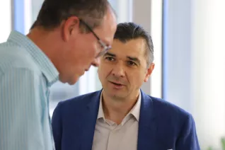 Konferenz Fachkraefteallianz Kaffeepause 20250703 Foto Juri Kuestenmacher 28.JPG