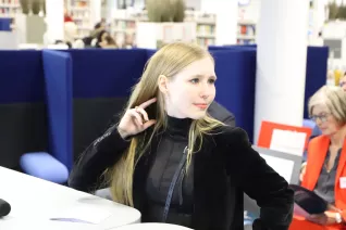 Eroeffnung Ausstellung Visionaere Wissenschaftlerinnen StA 20251126 Foto Juri Kuestenmacher 010.JPG