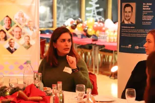 Role Models Christmas Tree 2025-12-15_Studierende und Alumni_Foto Martin Schulz