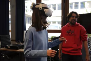 25.02.2026 Besuch Albert-Einstein-Gymnasium (AEG) im FB Informatik