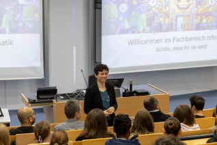 25.02.2026 Besuch Albert-Einstein-Gymnasium (AEG) im FB Informatik