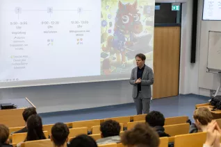 25.02.2026 Besuch Albert-Einstein-Gymnasium (AEG) im FB Informatik