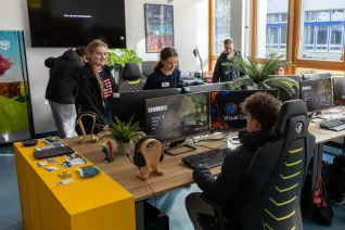 25.02.2026 Besuch Albert-Einstein-Gymnasium (AEG) - Game Studio