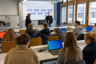 25.02.2026 Besuch Albert-Einstein-Gymnasium (AEG) - Workshop Cyber Security