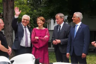 steinmeier ihne tag der offenen tuer villa hammerschmidt 20180624 foto m. flacke cut (DE)