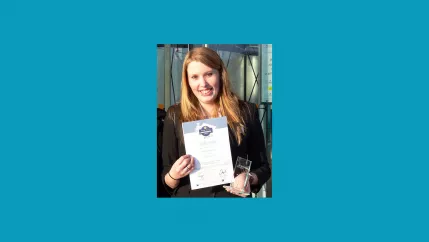 Nadine Stefanzcyk - Landesbeste Auszubildende