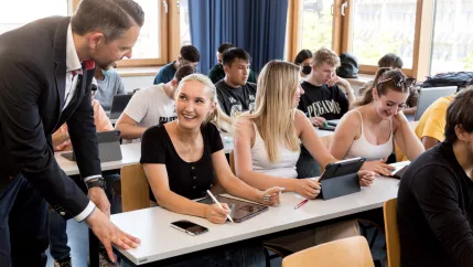 Lehrsituation Herr Freitag