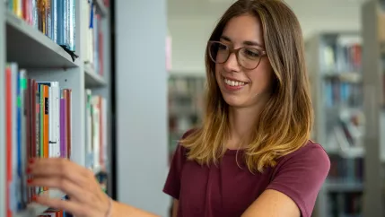 Literaturkabinett Bibliothek