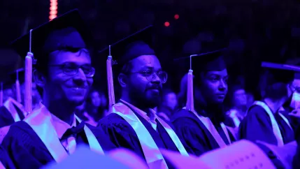 Absolventenfeier 2022 Absolventen Telekom Dome