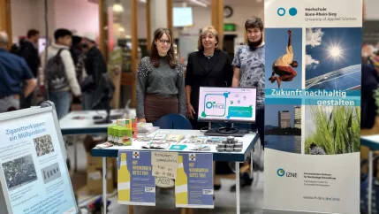 IZNE Stand Eröffnung des akademischen Jahres 2022