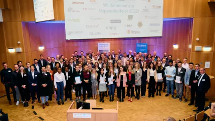 H-BRS Stipendienfeier 2022 Gruppenbild