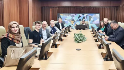 Workshop an der Yarmouk University (Jordanien)