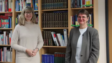 Ernennung Petra Haferkorn Professorin Informatik mit Kanzlerin Fischer